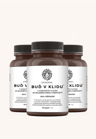 Epiderma® ke zklidnění stresu a nervozity